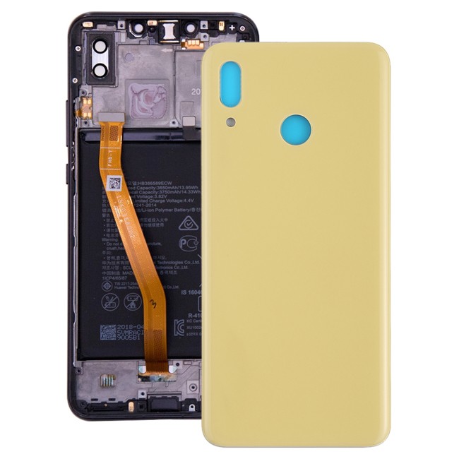 Rückseite Akkudeckel für Huawei Nova 3 (Gelb)(Mit Logo) für 8,32 €