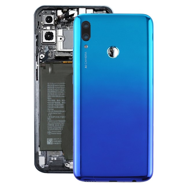 Cache arrière pour Huawei P Smart 2019 (Aurora Blue)(Avec Logo) à 19,29 €