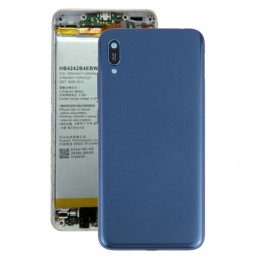Cache arrière avec lentille et boutons pour Huawei Y6 2019 (Bleu)(Avec Logo) à 17,20 €