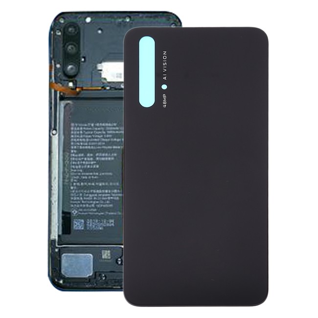 Cache arrière pour Huawei Honor 20 (Noir)(Avec Logo) à 9,48 €