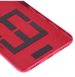 Cache arrière avec lentille et boutons pour Huawei Y7 Prime 2019 (Rouge)(Avec Logo) à €18.90