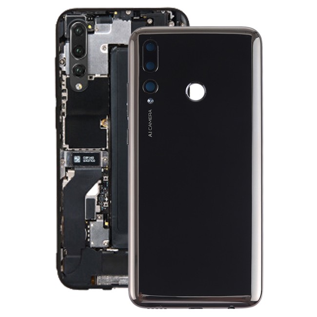 Battery Back Cover for Huawei P Smart+ 2019 (Black)(With Logo) at 14,30 €