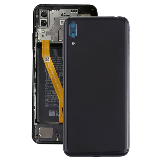 Battery Back Cover for Huawei Y7 Pro 2019 (Black)(With Logo) at 17,04 €