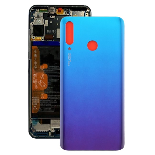 Achterkant voor Huawei P30 Lite (48MP) (Blauw)(Met Logo) voor 11,58 €