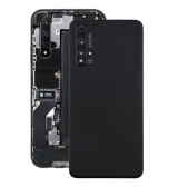 Original Back Cover with Lens for Huawei Nova 5T (Black)(With Logo)