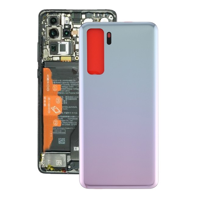 Battery Back Cover for Huawei P40 Lite 5G / Nova 7 SE (Silver)(With Logo) at 11,58 €
