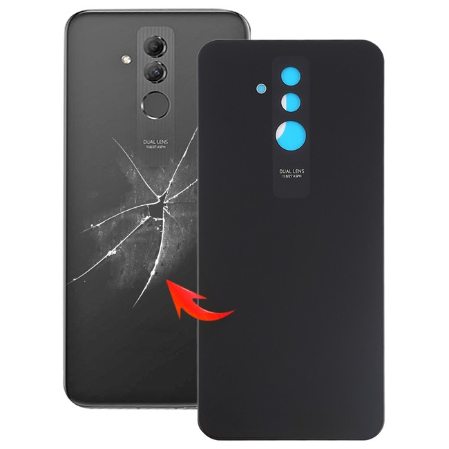 Cache arrière pour Huawei Mate 20 Lite (Noir)(Avec Logo) à 7,94 €