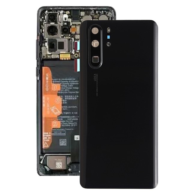 Battery Back Cover with Lens for Huawei P30 Pro (Black)(With Logo) at 20,20 €