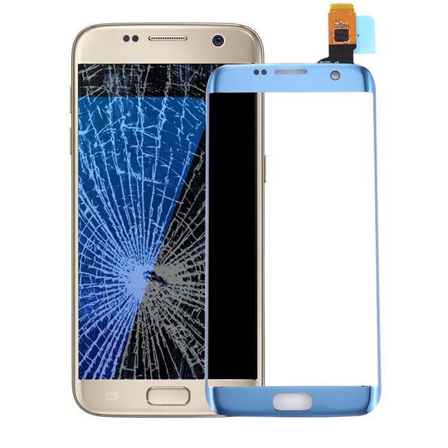 Touchscreen Glas für Samsung Galaxy S7 Edge SM-G935 (Blau) für 41,70 €