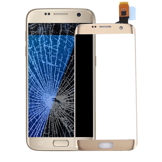 Touchscreen glas voor Samsung Galaxy S7 Edge SM-G935 (Gold) voor 41,70 €