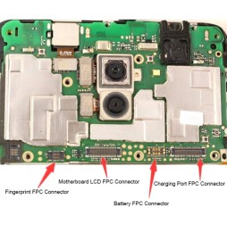 10stk FPC LCD connector moederbord voor Huawei Y9 Prime (2019) voor 13,58 €