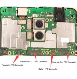 10x Connecteur FPC LCD carte mère pour Huawei Honor 7X à 10,08 €