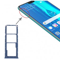 SIM + Micro SD Card Tray for Huawei Y9 2019 (Blue) at 4,96 €