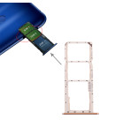 SIM + Micro SD card tray for Huawei Honor 8C (Gold)