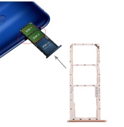 Tiroir carte SIM + Micro SD pour Huawei Honor 8C (Or) à 5,20 €