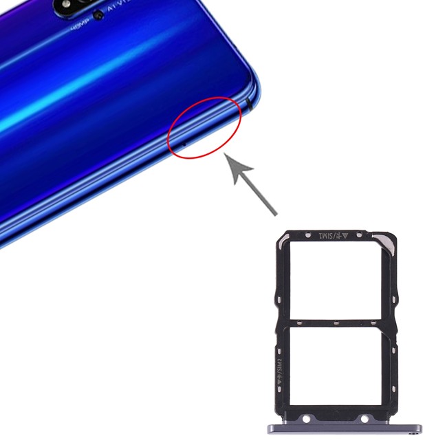 SIM Card Tray for Huawei Honor 20 (Black) at 5,20 €