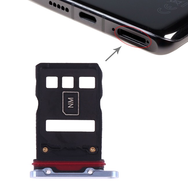 SIM Card Tray for Huawei P30 Pro (Breathing Crystal) at 4,96 €