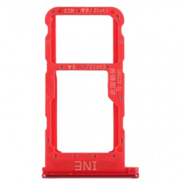 SIM Card Tray for Huawei P smart + (Red) at 5,20 €