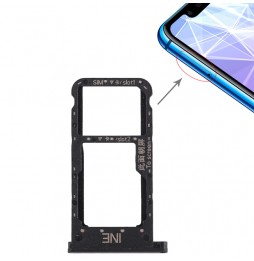 SIM Card Tray for Huawei P smart + (Black) at 5,20 €