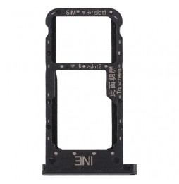 SIM kaart houder voor Huawei P smart + / Nova 3i (Zwart) voor 5,20 €
