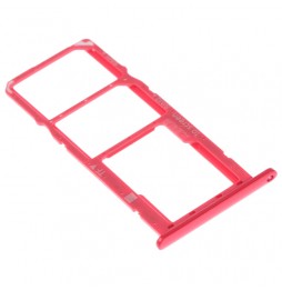SIM + Micro SD Card Tray for Huawei Y7 2019 / Y7 Pro 2019 / Y7 Prime 2019 (Red) at 5,20 €