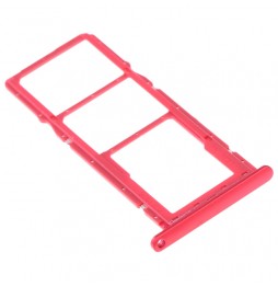 SIM + Micro SD Card Tray for Huawei Y7 2019 / Y7 Pro 2019 / Y7 Prime 2019 (Red) at 5,20 €