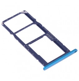 SIM + Micro SD kaart houder voor Huawei Y7 (2019) / Y7 Pro (2019) / Y7 Prime (2019) (Blauw) voor €7.90