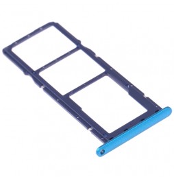 SIM + Micro SD kaart houder voor Huawei Y7 (2019) / Y7 Pro (2019) / Y7 Prime (2019) (Blauw) voor €7.90