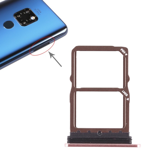 SIM Card Tray for Huawei Mate 20 (Rose Gold) at 5,20 €