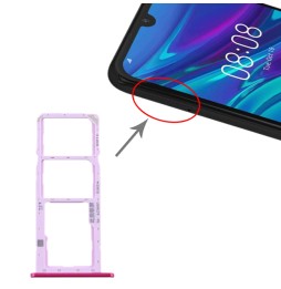 SIM + Micro SD Card Tray for Huawei Y6 Pro 2019 (Rose Red) at 5,22 €