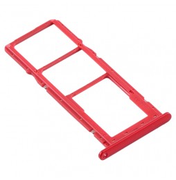 SIM + Micro SD Card Tray for Huawei Y6 Pro 2019 (Red) at 5,22 €