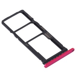 SIM + Micro SD kaart houder voor Huawei Y7p (Rose Red) voor 5,22 €