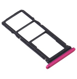 Tiroir carte SIM + Micro SD pour Huawei Y7p (Rose Rouge) à 5,22 €