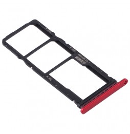 SIM + Micro SD Card Tray for Huawei Y7p (Red) at 5,22 €
