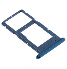 SIM + Micro SD kaart houder voor Huawei P Smart 2019 (Blauw) voor 6,90 €