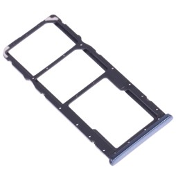 SIM + Micro SD kaart houder voor Huawei Y9 (2019) (Zwart) voor 4,96 €