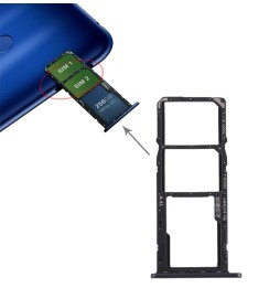 SIM + Micro SD Karten Halter für Huawei Honor 8C (Schwarz) für 5,20 €