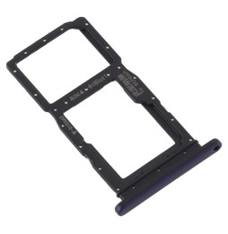 SIM + Micro SD kaart houder voor Huawei Honor 9X Pro (Purper) voor 4,96 €