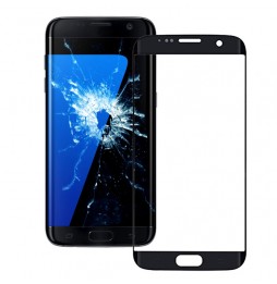 Outer Glass Lens for Samsung Galaxy S7 Edge SM-G935 (Black) at 13,30 €