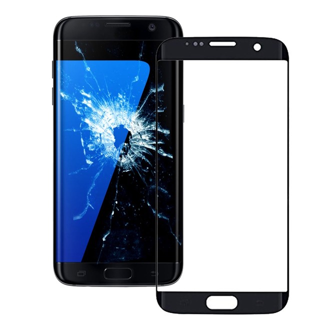 Scherm glas voor Samsung Galaxy S7 Edge SM-G935 (Zwart) voor 13,30 €