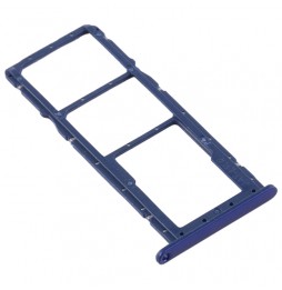 SIM + Micro SD kaart houder voor Huawei Y6 (2019) (Blauw) voor 5,24 €
