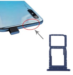 SIM + Micro SD Card Tray for Huawei Y9s (Blue) at 9,90 €