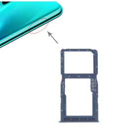 SIM + Micro SD Card Tray for Huawei P30 Lite (Blue) at 5,20 €