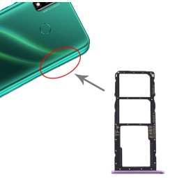 SIM + Micro SD Card Tray for Huawei Y8s (Purple) at 5,24 €