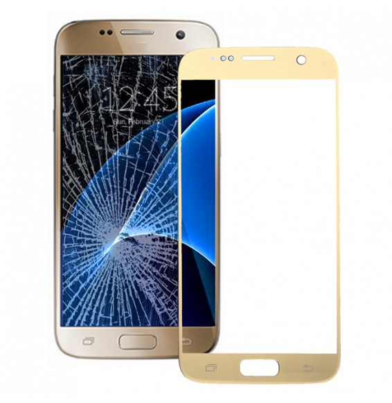 Display Glas für Samsung Galaxy S7 SM-G930 (Gold) für 8,51 €
