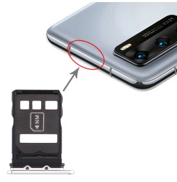 SIM kaart houder voor Huawei P40 (Zilver) voor 5,20 €