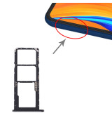 SIM + Micro SD Kartenhalter für Huawei Y6s (Schwarz)