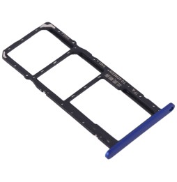 SIM + Micro SD kaart houder voor Huawei Y5 (2019) (Blauw) voor 4,96 €