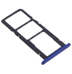 SIM + Micro SD kaart houder voor Huawei Y5 (2019) (Blauw) voor 4,96 €