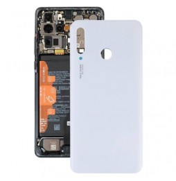Rückseite Akkudeckel für Huawei P30 Lite (24MP) (Weiß)(Mit Logo) für 10,72 €